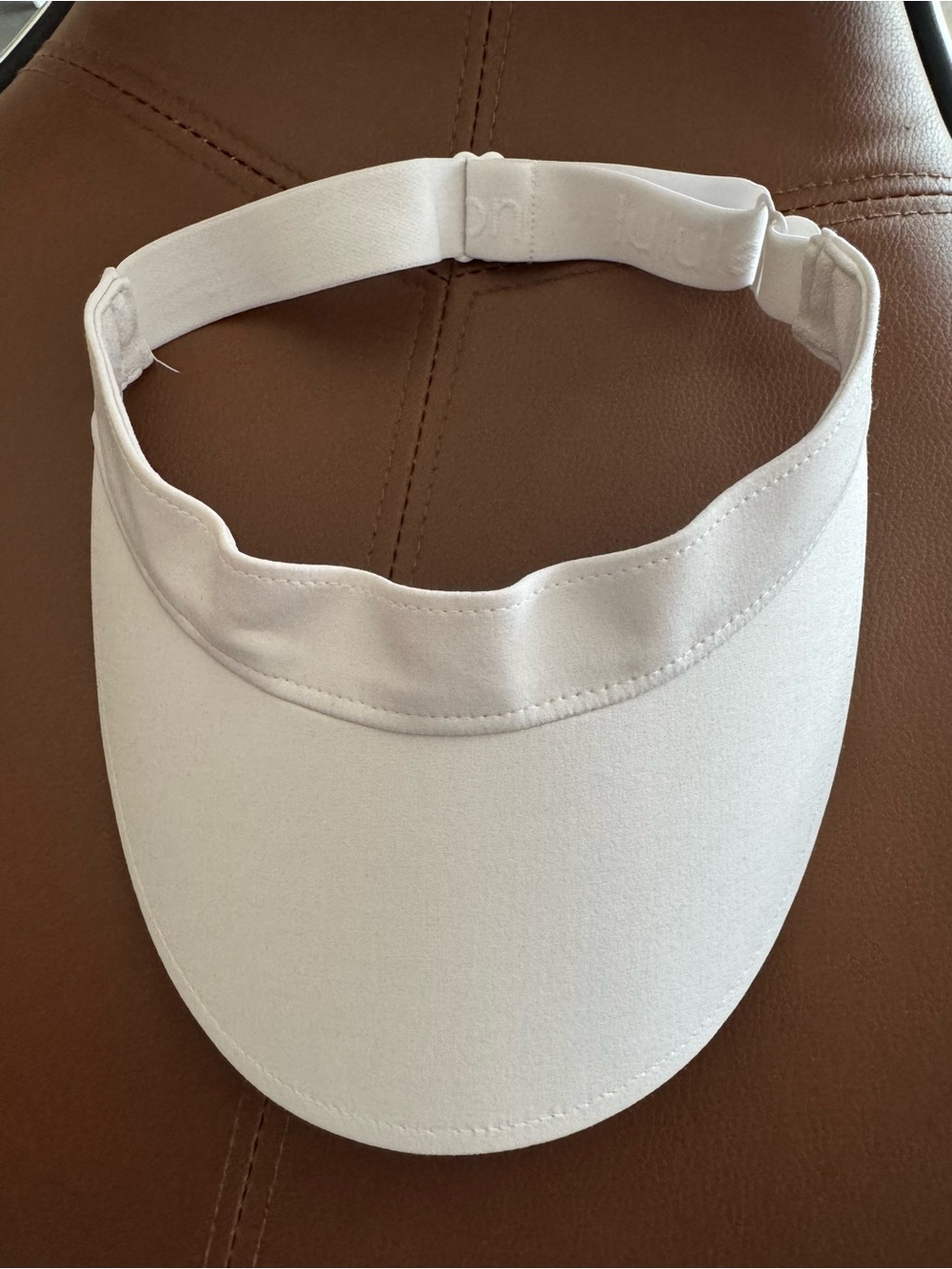 Lululemon Fast and Free Visor white